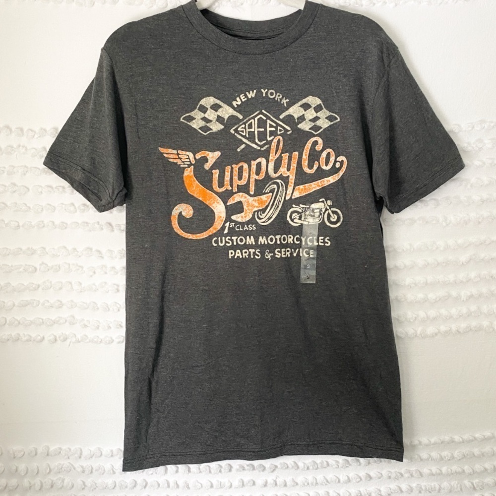 NY Speed Supply Co Custom Motorcycles graphic tee